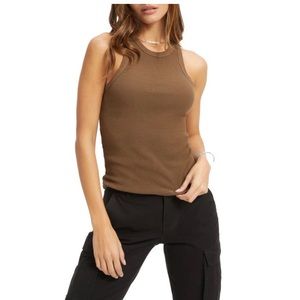 Good American Thermal Racerback Tank, GA Size 6 (3XL) NWT